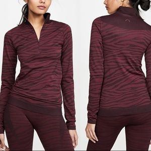 NWOT Varley Rosewood Base Layer - Zinfandel Zebra